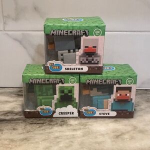 Mini Tubbz MINECRAFT Rubber Ducks STEVE CREEPER SKELETON Jeep Duckies Cosplay